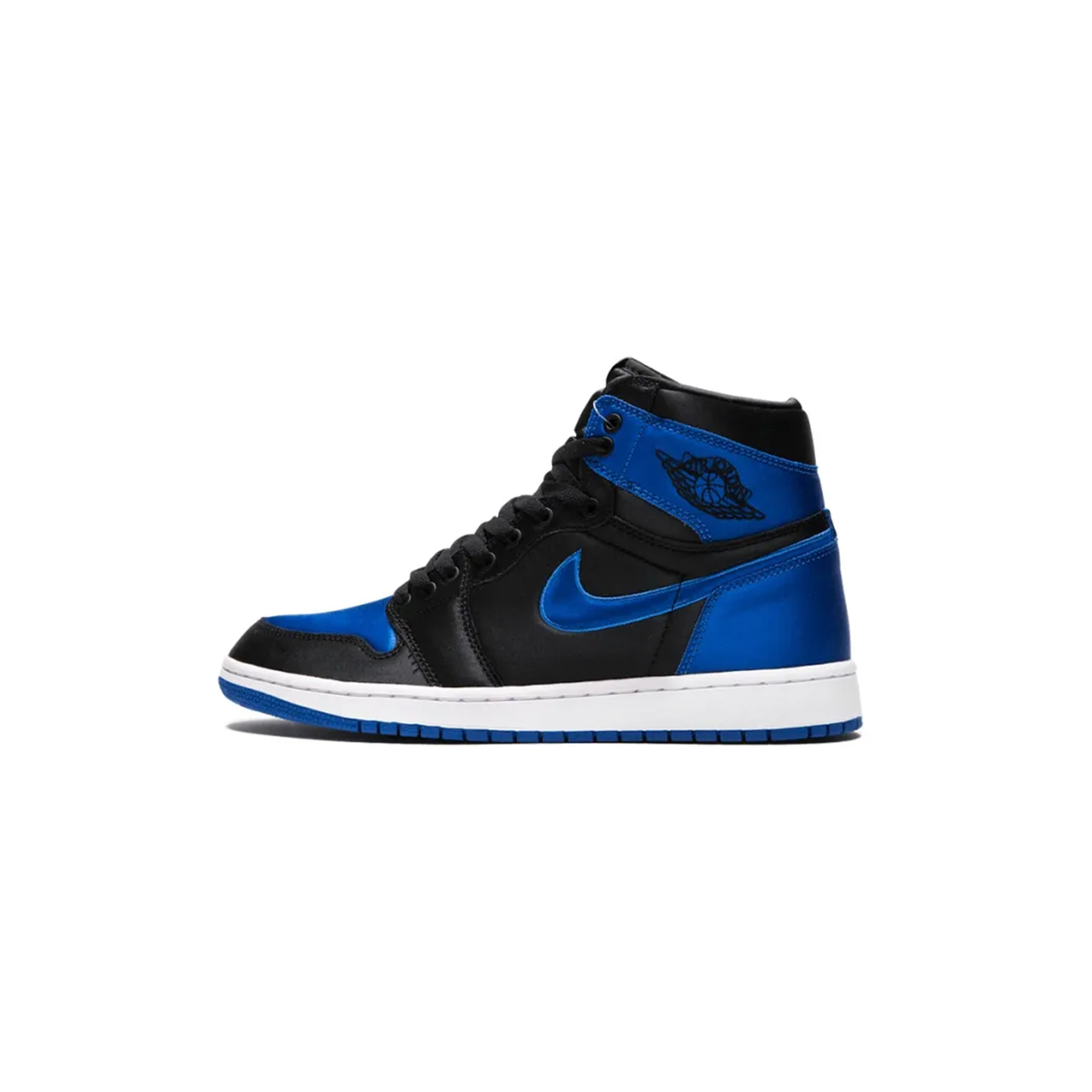 NIKE JORDAN 1 RETRO HIGH SATIN ROYAL (NUMBERED) 921193-007